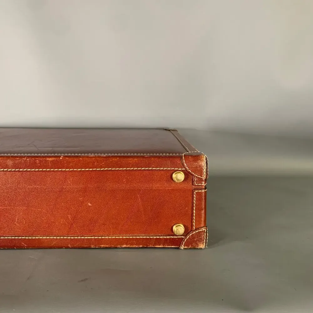 Bally briefcase brown